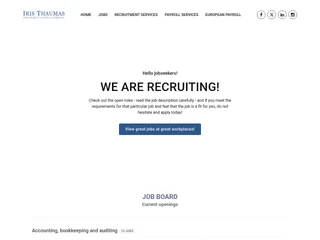 Iristhaumas Jobs screenshot preview