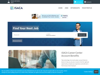ISACA Career Center screenshot preview