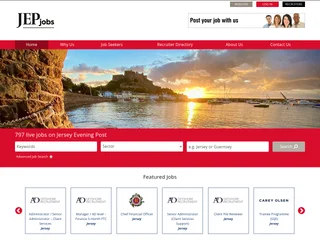 Jersey Evening Post Jobs screenshot preview