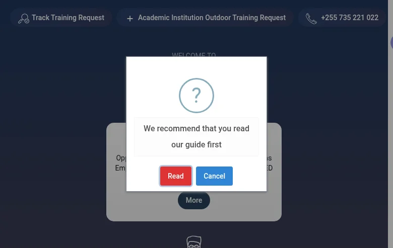 Kazi Portal job board platform screenshot showing job search interface