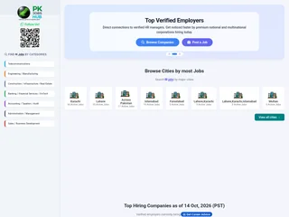 PK Jobs Hub platform preview PK Jobs Hub platform preview