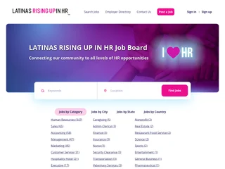 Latinas Rising Up in HR Job Board screenshot preview Latinas Rising Up in HR Job Board screenshot preview