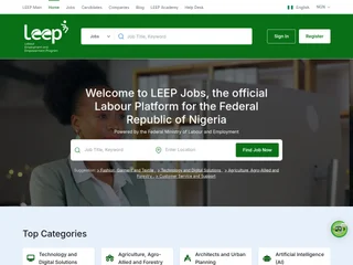 LEEP Jobs screenshot preview
