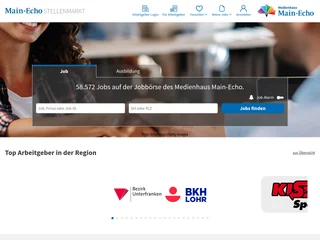 jobs.main-echo.de platform preview