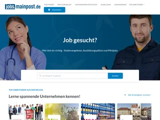 jobs.mainpost.de screenshot preview