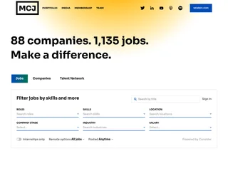 Jobs at MCJ Companies screenshot preview
