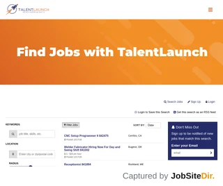 TalentLaunch Network screenshot preview TalentLaunch Network screenshot preview