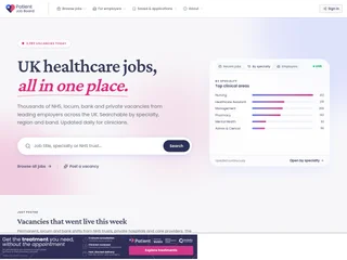 Patient Job Board screenshot preview Patient Job Board screenshot preview