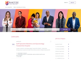 RANZCOG Jobs Board screenshot preview RANZCOG Jobs Board screenshot preview