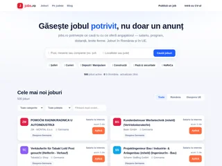 jobs.ro platform preview