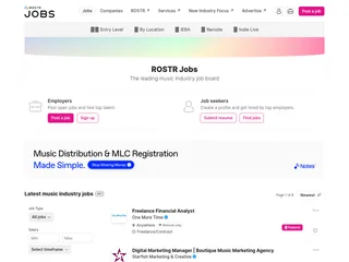 ROSTR Jobs platform preview