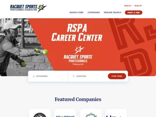 RSPA Career Center platform preview RSPA Career Center platform preview