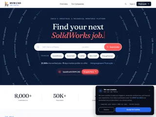 RVM CAD Job Portal platform preview RVM CAD Job Portal platform preview
