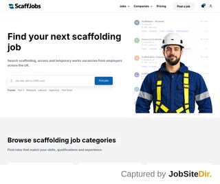 ScaffJobs platform preview