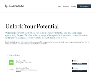SearchWide Global platform preview SearchWide Global platform preview