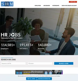 SHRM HR Jobs screenshot preview
