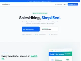 Simpli5sales screenshot preview
