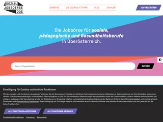Sozial-Jobbörse OÖ screenshot preview