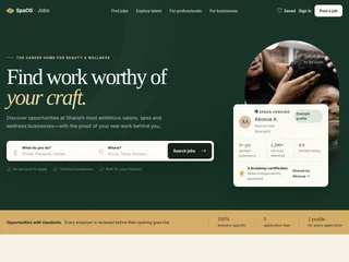 SpaOS Jobs screenshot preview SpaOS Jobs screenshot preview