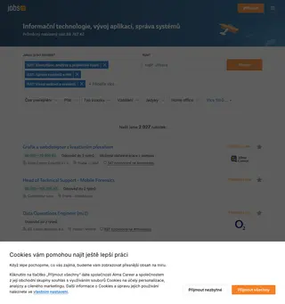 IT.Jobs.cz platform preview