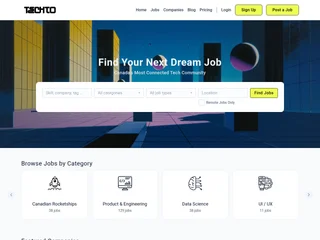 TechTO Job Board screenshot preview TechTO Job Board screenshot preview