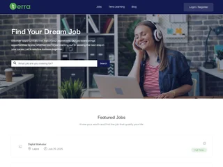 TerraHQ Job Board screenshot preview