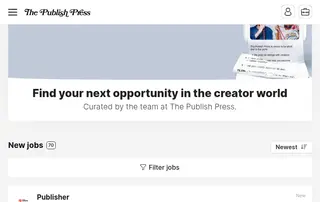 The Publish Press Jobs screenshot preview The Publish Press Jobs screenshot preview