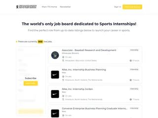 The Sports Intern screenshot preview