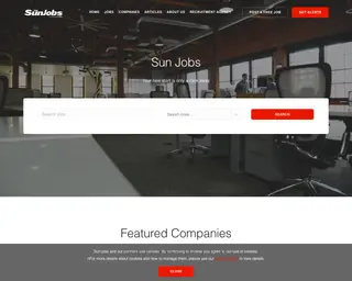 Sun Jobs platform preview