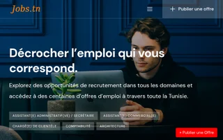 Jobs.tn screenshot preview