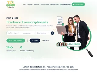TCI Job Board screenshot preview