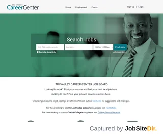 Tri-Valley Career Center Job Board platform preview Tri-Valley Career Center Job Board platform preview