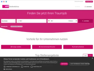 vet Stellenbörse screenshot preview