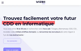 WIZBII Jobs screenshot preview