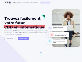 WIZBII Jobs platform preview