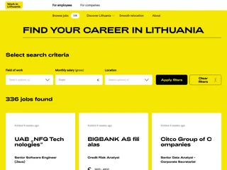 Work in Lithuania screenshot preview Work in Lithuania screenshot preview