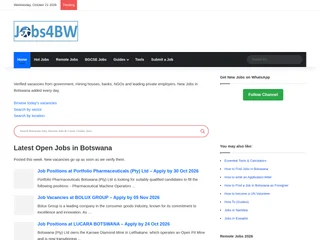 Jobs4BW platform preview Jobs4BW platform preview