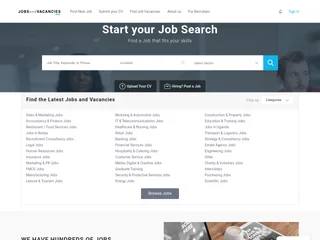 Jobsandvacancies.com screenshot preview