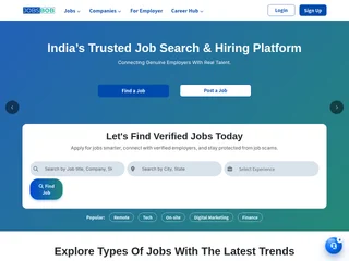 JobsBob platform preview JobsBob platform preview