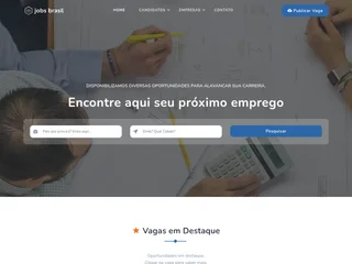 Jobs Brasil platform preview Jobs Brasil platform preview