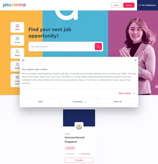 Jobscentral platform preview