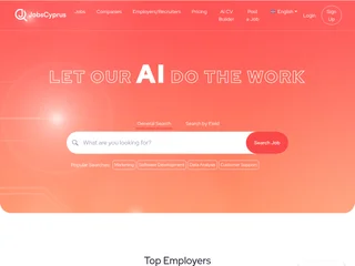 JobsCyprus platform preview