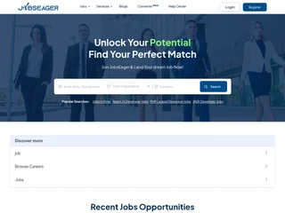 JobsEager platform preview JobsEager platform preview