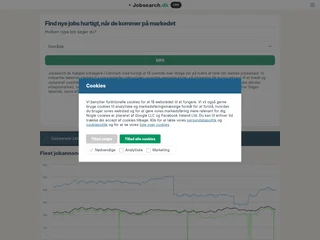 Jobsearch.dk platform preview Jobsearch.dk platform preview