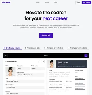 Jobseeker platform preview