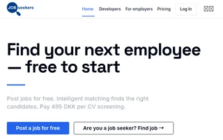 Jobseekers.dk screenshot preview Jobseekers.dk screenshot preview
