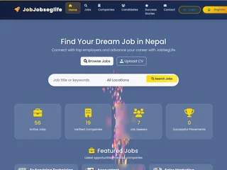 JobSegLife platform preview JobSegLife platform preview