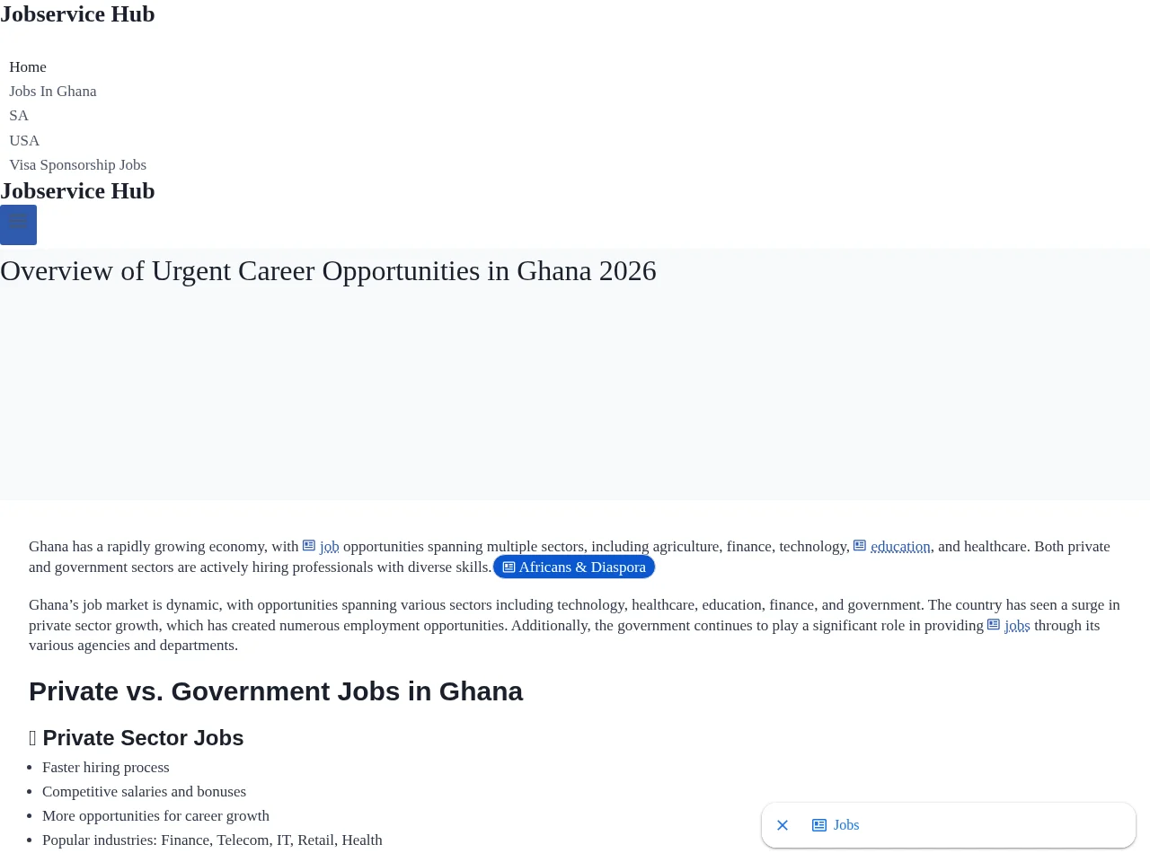 JobServiceHub screenshot JobServiceHub job board platform screenshot showing job search interface