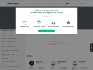 Job Sewa platform preview