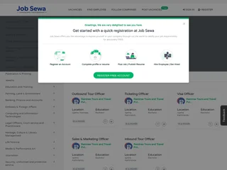Job Sewa screenshot preview Job Sewa screenshot preview